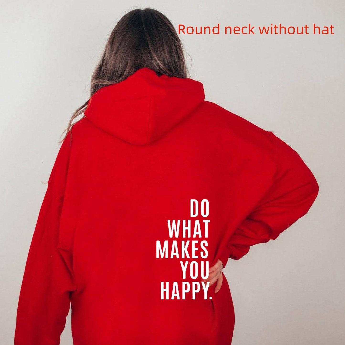 Do What Makes You Happy Sweatshirt Large Sweater