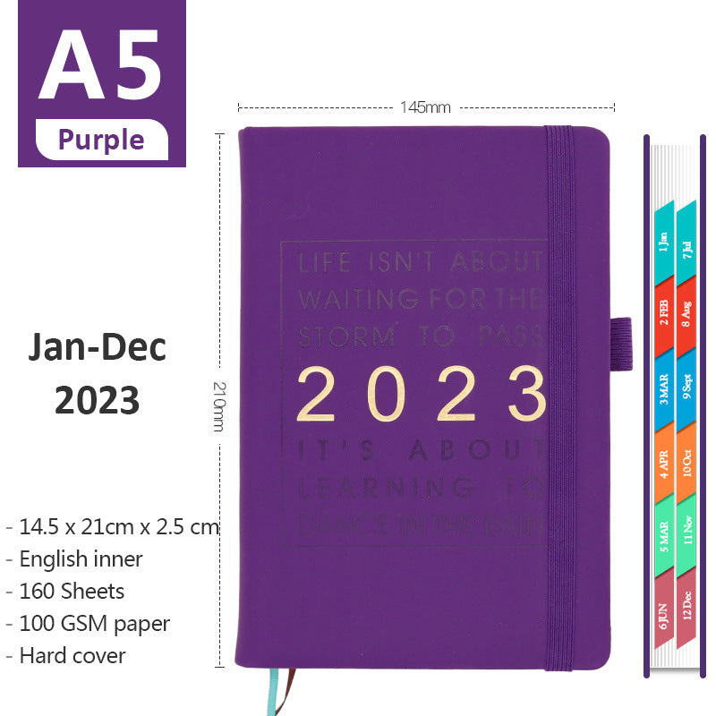 Agenda Book English Inside