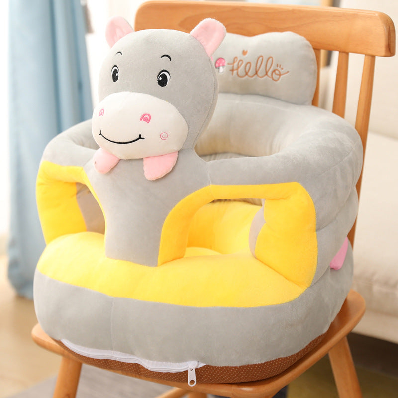 Cute Anti-rollover Baby Learns To Sit On Sofa Cartoon Plush Toys