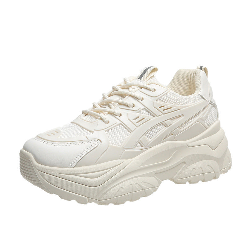 Women's New Casual All-match Sports Platform Shoes With Thick Sole