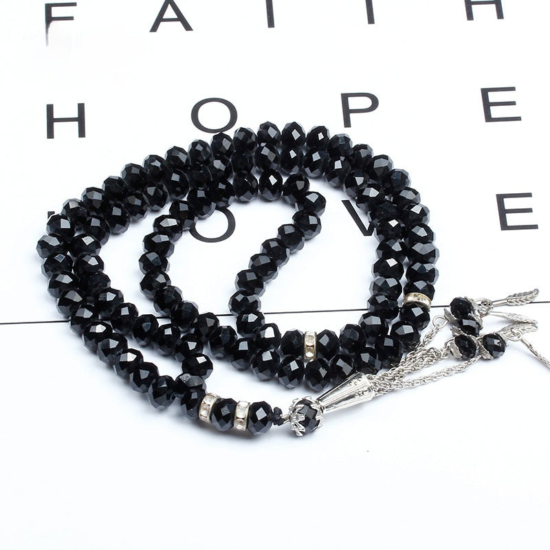 Cut Crystal 99 PCs Rosary Bracelet