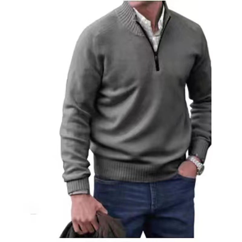 European And American Men's Wool Warm Sweater