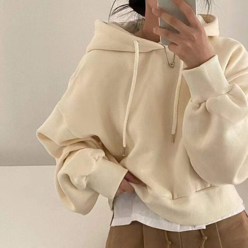 Women's Hooded Sweater Loose All-matching