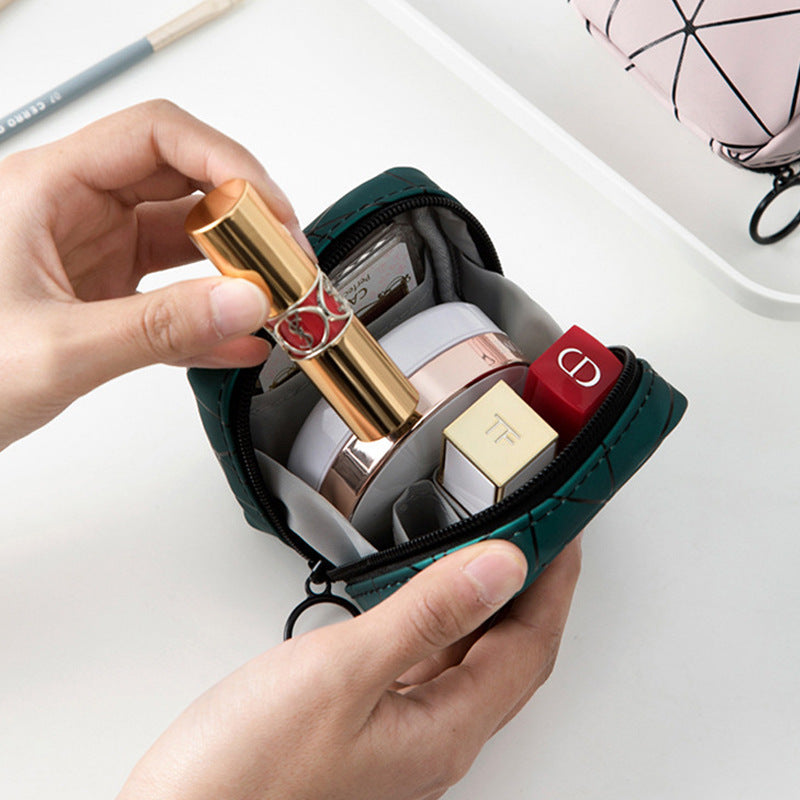 Lipstick PU Waterproof Portable Mini Bag