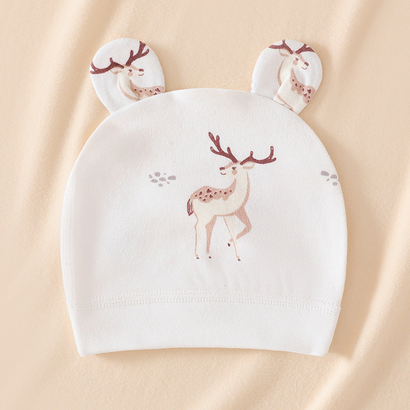 Baby Hat Cotton Protective Door Double Layer