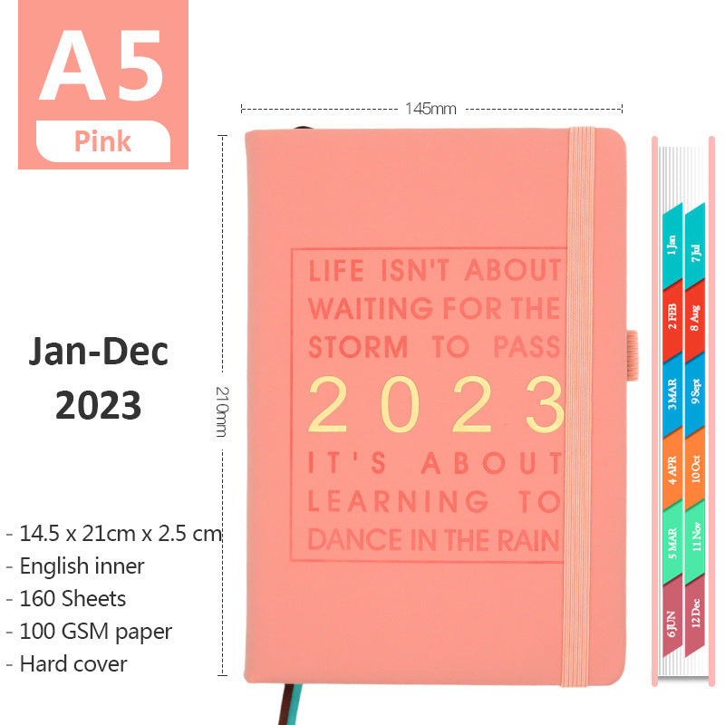 Agenda Book English Inside