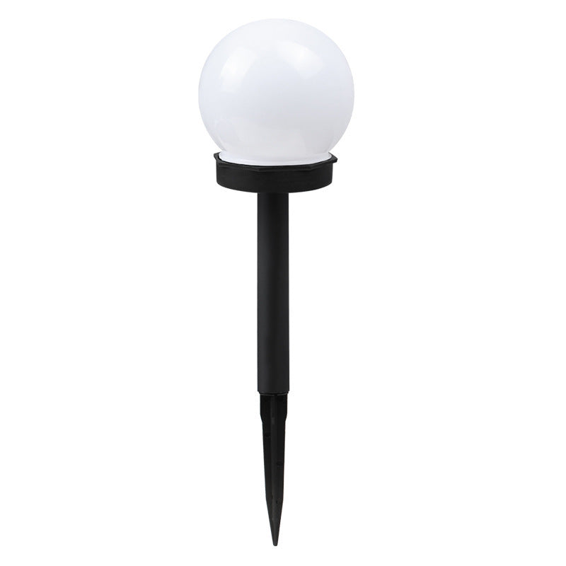 Solar Round Globe Plug-in Lawn Lamp