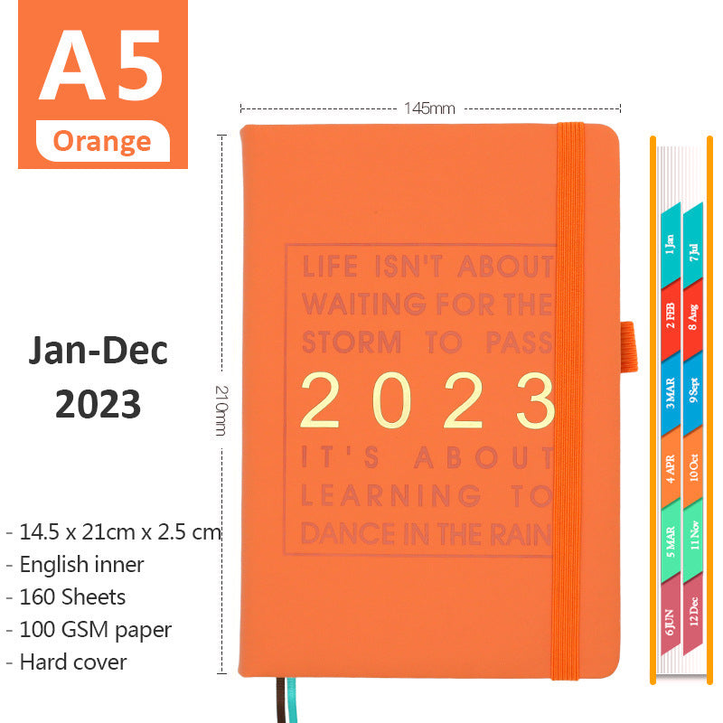 Agenda Book English Inside