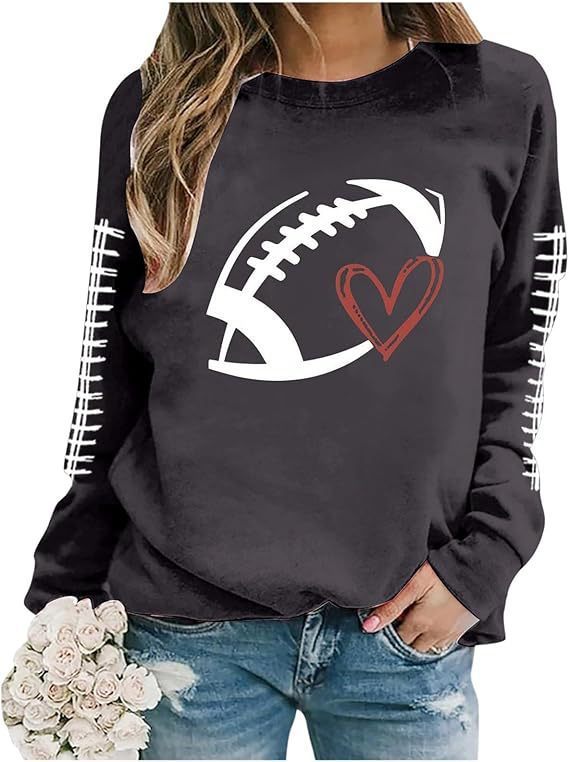 Women's Sweatshirt Baseball Uniform Printed Long-sleeved Sweater Sweatshirt