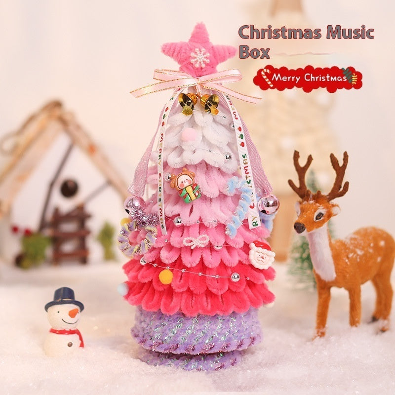 Music Box Handmade DIY Material Package Homemade Christmas Decoration