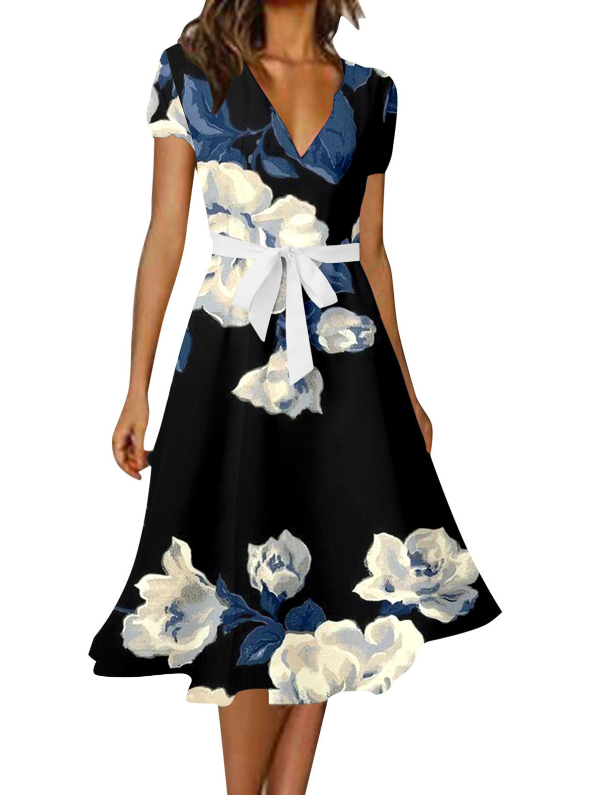 Women's New Fashion Personalized Printing Dress