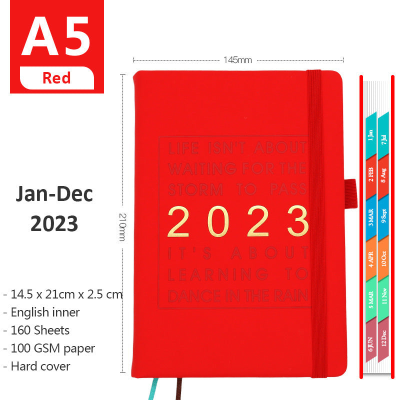 Agenda Book English Inside